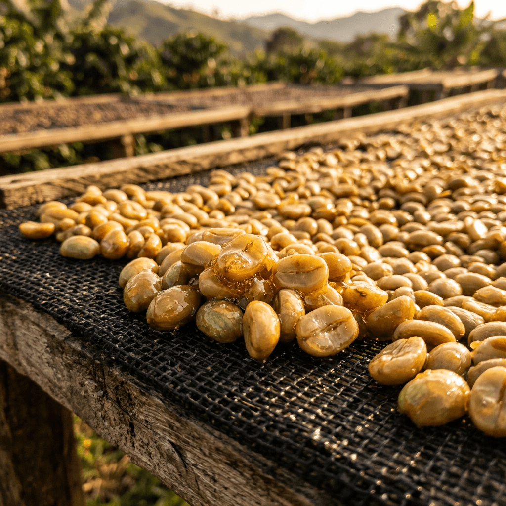 蜜處理咖啡是什麼？黃蜜、紅蜜、黑蜜差別與風味全解析，附 2026 蜜處理咖啡豆推薦