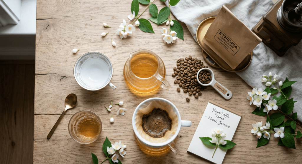 2026 喝起來有茶感咖啡豆推薦:從產區、處理法到沖煮科學,找回如花茶般的清爽餘韻
